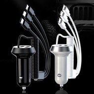 Car Charger Dual usb One-to-Three Wire Fast Charge Multi-Function 3.1a Car Charger