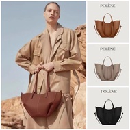 [Ready Stock] Cross-Border POLENE POLENE Shopping Bag Bucket Bag POLENE Large Capacity Genuine Leath