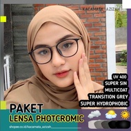 PHOTOCHROMIC GLASSES + LENS" [NORMAL/MINUS/CYL