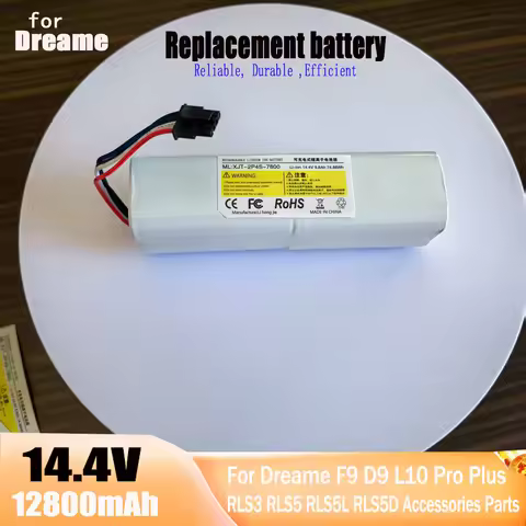 @ for Dreame F9 D9 L10 Pro Plus RLS3 RLS5 RLS5L RLS5D robot vacuum cleaner replacement with USE 2h 1