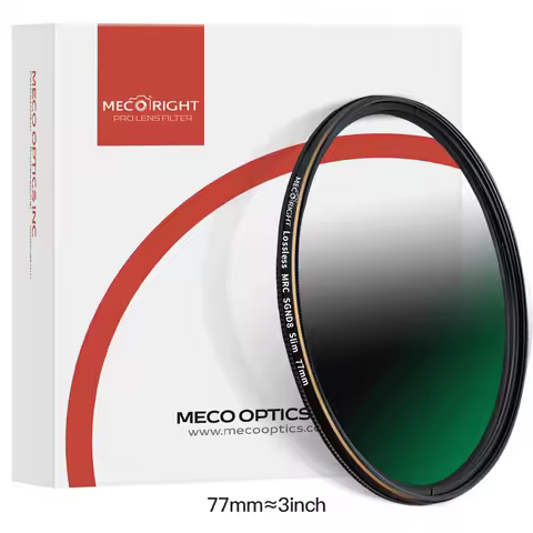 Mecoright MRC GND Filter Soft RGND8/16 Graduated Dimming For Canon Sony Nikon Fuji Sigma Cameras 43 