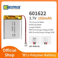EEMB 601622/601730/602024/602040/602248 3.7V rechargeable lithium polymer battery custom plug
