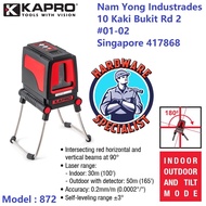 Kapro 872 Prolaser Plus Red Cross Laser / Laser Level Machine