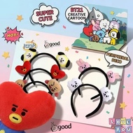 BT21 Bomb Youth League Headband BTS Headband Jewelry Hair Accessories Star Support Merchandise Carto