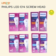 Philips LED Light Bulb Comfortable Brightness E14 Screw Head