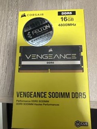 CORSAIR VENGEANCE SODIMM DDR5 16GB 4800MHz