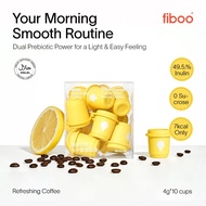 Fiboo Detox Coffee | Inulin + FOS for Digestion Support Arabica Instant Coffee High Fiber Sugar Free