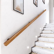 Loft Handrail Wall-Support Handrail Toddler Ladder Villa Anti-slip Solid Wood Indoor Railing Wooden 