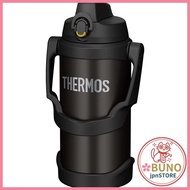 Thermos Water Bottle Vacuum Insulated Sports Jug 2L Black FJQ-2000 BK