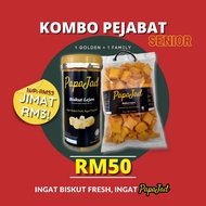 PapaJad I Biskut Lejen I Golden & Family Pack I Kombo Pejabat Senior I Topping Marjerin Gula I Rangu