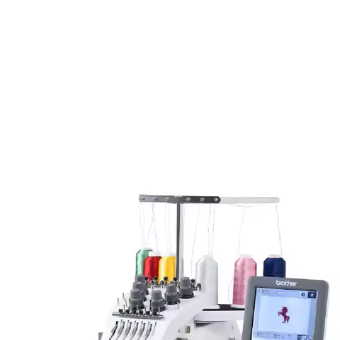 High Quality PR680W Single Head Embroidery Machine Home Motor Engine Gear Computerized for Caps Shir