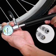 Mini Bike Pump with Gauge High Pressure Meter Scalable Cycling Shock Fork Tire Hand Bicycle Air Supply Inflator dropshipping