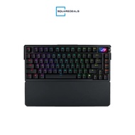 Asus ROG Azoth Extreme Tri-Mode 75% Gaming Keyboard NX Mechanical Snow Switch With OLED touch screen