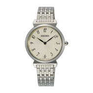 Karnvera Shop นาฬิกาข้อมือผู้หญิง Seiko Women Quartz Watch SFQ801P1