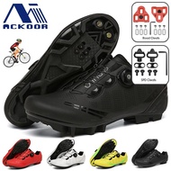 2 Unisex Cycling Sneaker MTB Shoes With Men Cleat Road Dirt Bike Flat Racing Women Bicycle Mountain Spd Mtb Shoes Zapatillas Mtb