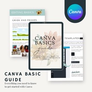 INSTANT DOWNLOAD Canva Basic Guide (Downloadable PDF)/Entrepreneurs/Online/Social Media