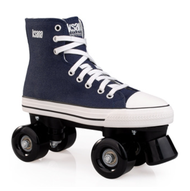 0405 รองเท้า Roller skate ผ้าใบ หุ้มช้อ