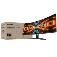 # GIGABYTE G34WQC-A - 34", 21:9 Ultrawide WQHD, 1‎44Hz, VA, AMD FreeSync &amp; 1500R Curved Gaming Monitor #