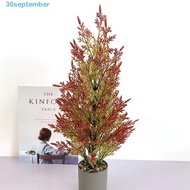 SEPTEMBER Artificial Christmas Tree, DIY Decor Gift Handmade Artificial Pine Tree, Photography Props