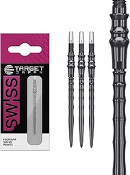 Target Japan Premium Swiss Points, 3 Pack Set of Tips, 30 mm/35 mm/40 mm, Black/Silica, Replacement 