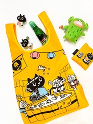 Sunny Bag x Kuroro環保摺疊購物袋-歡樂祭典款