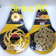 Sirius rc did gold chain sprocket