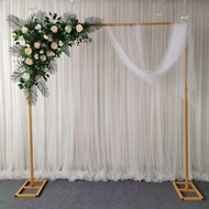 Square Arch Wedding decoration flower Arch Wedding Stand Flower Rack Square Arch Gold Backdrop