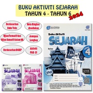 [BUNNY] 2024 Buku Sekolah : BUKU AKTIVITI SEJARAH TAHUN 4 ,5 ,6 KSSR  - PAN ASIA