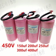 Water Pump Capacitor CD60 150uf Motor Starter Capacitor 200uf 250uf 300uf 400uf450v