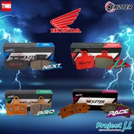 Nexzter ผ้าเบรค สำหรับ Honda Scoopy-I Click Zoomer-X PCX Forza X-ADV CB300 REBEL CB500R CB650R Cbr65