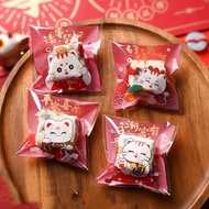 PLASTIC COOKIES SINCIA CNY IMLEK 7x7 And 10x10 LUCKY CAT / Gong Xi Fat Chai 2026