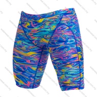 FUNKY TRUNKS Boys Swim Training Jammers - Stir Crazy
