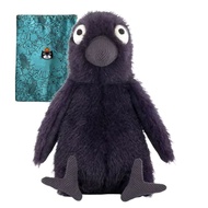 Jelly Hocus Crow Plush Toy 20cm Super Soft Perfect for Cuddling and Decor