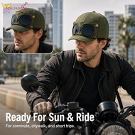 Aviator-Glasses Street Baseball Cap UV Protection For Women Men