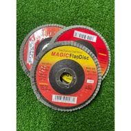 4" Magic Flap Disc For Grinder（Mata Grinder Kertas Pasir）