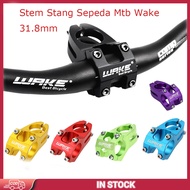 Stem Stang Sepeda Mtb Wake Oversize Os Alloy 31.8mm Mtb Roadbike Downhill Kekuatan Tinggi