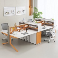 Staff Table Clerk Workstation Office Table And Chair Combination Workstation Laptop Table Person Pos