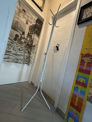 IKEA白色簡約掛衣架