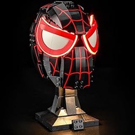 YEABRICKS LED Light for Lego-76329 Marvel Miles Morales' Mask Building Blocks Model (Lego Set NOT In