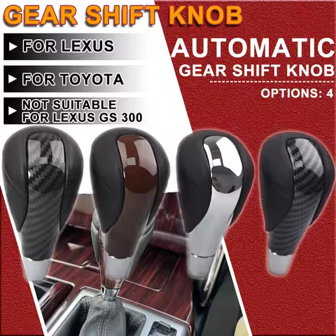 Car Styling For Lexus GS350 GS450h GS460 LS460 LS600h RX350 RX450h ES350 IS250 Gear Shift Knob Autom