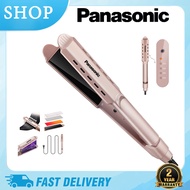 Panasonic เครื่องหนีบผม EH-LYM2 straightener หน้ากว้างดี เฝือกม้วนผมตรง ไอออนลบ ดัดเร็ว ส่งจากกทม ประกัน 2 ปี