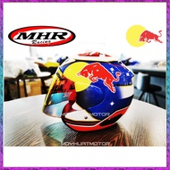 mhr helmet ORIGINAL MHR RED BULL HELMET / OF518 RED BULL HELMET / ARAI DESIGN HELMET WITH SIRIM