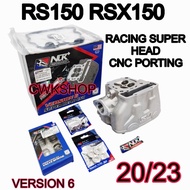 NLK HEAD RS150 RSX150 CNC SUPER HEAD V6 19/22 20/23 22/25 23/26  RS150 HEAD NLK CNC