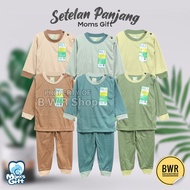 Moms Gift Motherland LONG Set ( 0-4 years) Children's Pajama Set - BWR