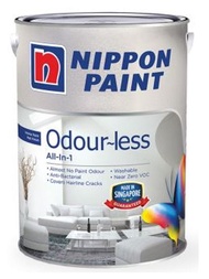 Nippon Paint Odour-less All-in-1 ( 5  Litre ) #Odourless