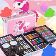 Lansite Painting Sets Colored Pencil & Art Supplies Set with Painting Drawing for kids