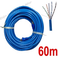 80m Dây mạng (cáp lan) CAT6 bấm sẵn 2 đầu