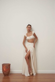 Marina Lace Botton Dress