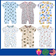 Baju Budak Premium Quality Cotton Unisex Kids Tale Jumpsuit baby zip / BABY ROMPER