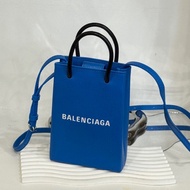 BALENCIAGA  藍拚黑手機包